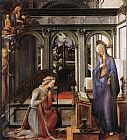 Fra Filippo Lippi Canvas Paintings - Annunciation